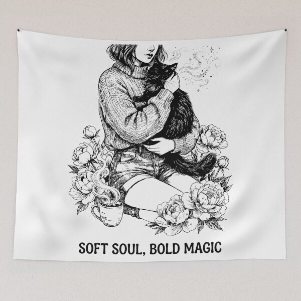 Item preview, Gentle Hearth Familiar - Soft Witch designed and sold by bapupa.