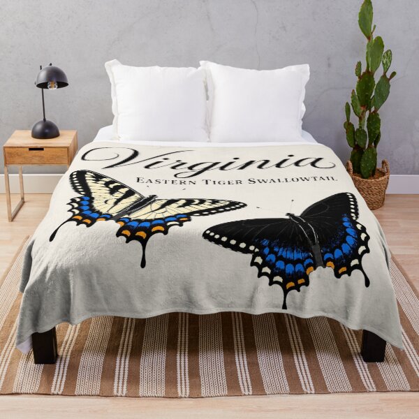 Item preview, Virginia Eastern Tiger Swallowtail Butterfly Poster designed and sold by The-Drip-Studio.