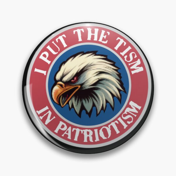 Item preview, I Put The Tism in Patriotism Athletic Eagle designed and sold by TheEndDesign.