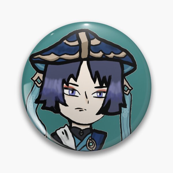 Item preview, scaramouche wanderer balladeer fanart cute sticker  designed and sold by scririble.