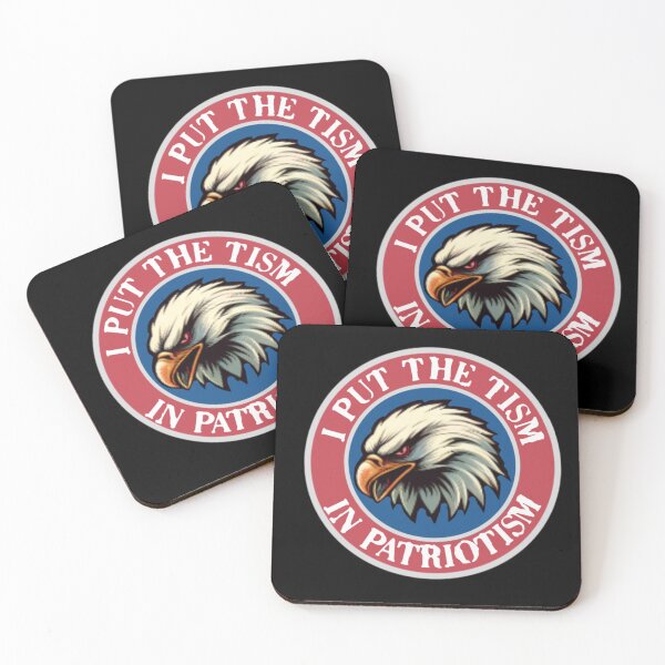 Item preview, I Put The Tism in Patriotism Athletic Eagle designed and sold by TheEndDesign.