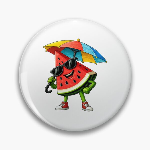 Item preview, Watermelon Summer Retro Vintage Graphic Tee for Fruit Lovers & Beach Vacation Fans designed and sold by Teetreasure2.