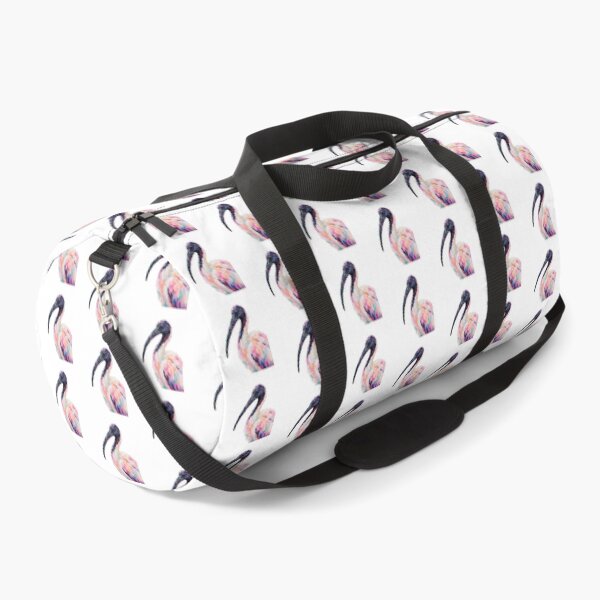 Aperçu de l'œuvre Ibis blanc d'Australie mignon et coloré – Peinture animalière moderne au couteau à palette créée et vendue par SLGA-Designs.