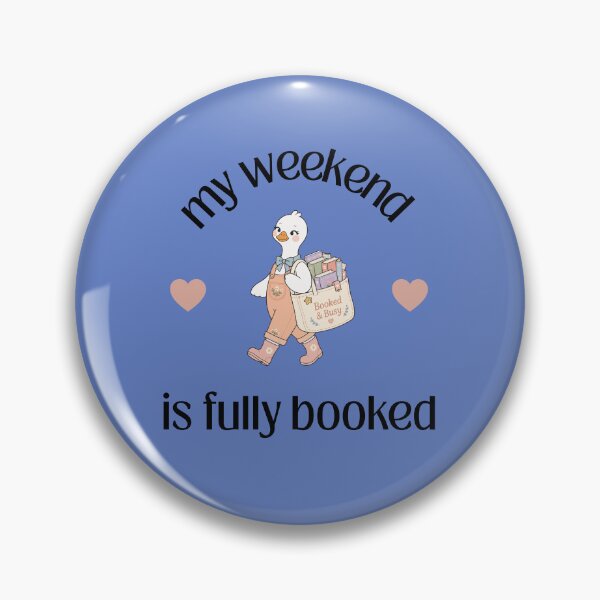 Item preview, Silly Goose – My Weekend Is Fully Booked designed and sold by EVESTUDIOART.
