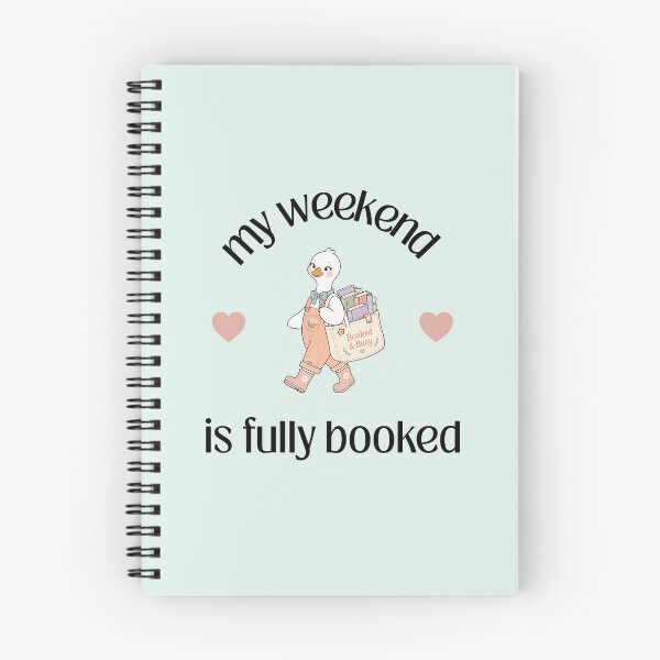 Item preview, Silly Goose – My Weekend Is Fully Booked designed and sold by EVESTUDIOART.