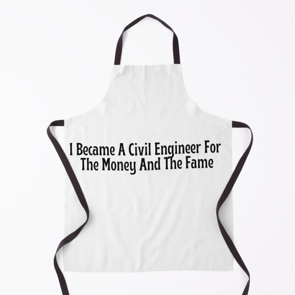 Item preview, Funny Civil Engineer Gift - I Became A Civil Engineer For The Money And The Fame T-Shirt designed and sold by OopsIDrewIt.