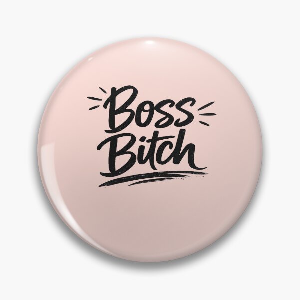 Item preview, Boss Bitch Bold Motivational Typography designed and sold by NadineDemShop.