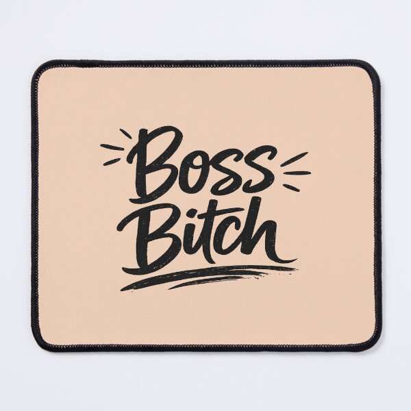 Item preview, Boss Bitch Bold Motivational Typography designed and sold by NadineDemShop.