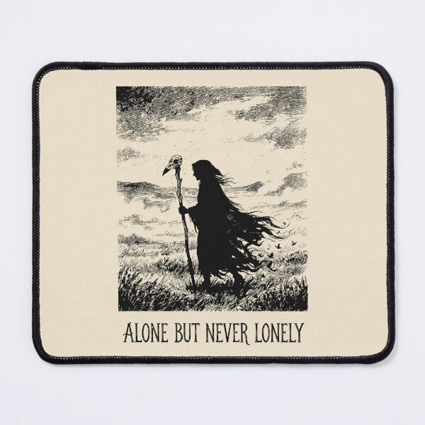 Item preview, Lone Path Wanderer - Solitary Witch designed and sold by bapupa.