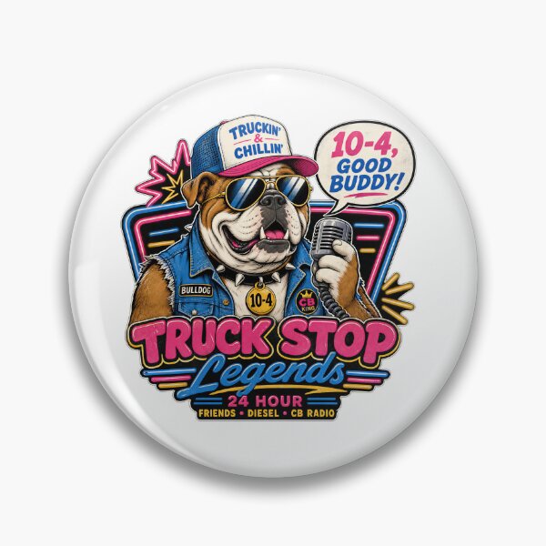Item preview, Truck Stop Culture & CB Radio designed and sold by Klai-Krung.