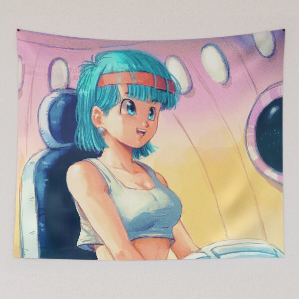 Item preview, Bulma Namek Ship! designed and sold by markclarkii.