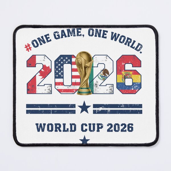 Item preview, One Game One World 2026 Soccer Fan Hoodie designed and sold by aminomen.