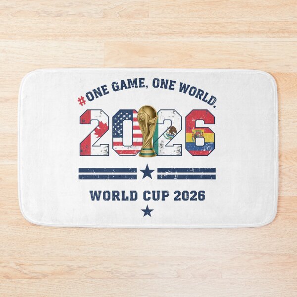 Item preview, One Game One World 2026 Soccer Fan Hoodie designed and sold by aminomen.