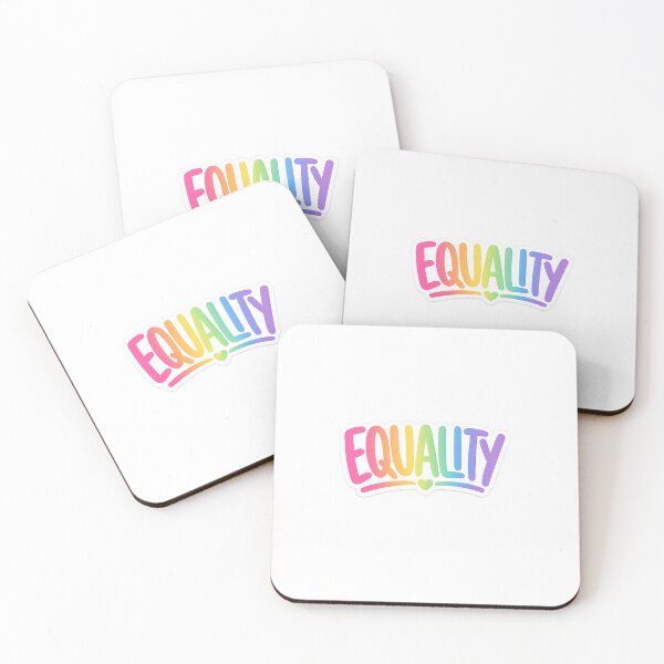 Item preview, EQUALITY Rainbow Sticker designed and sold by dollysdesigns97.
