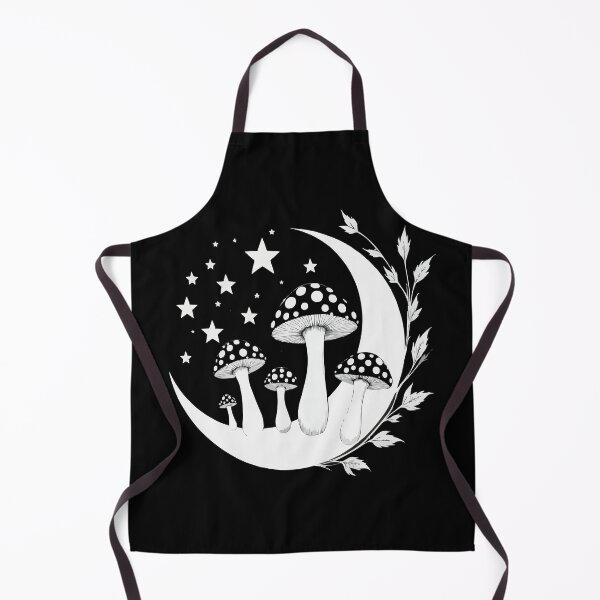 Item preview, Moonlit Mushroom Circle T-Shirt | Forest Witch Moon Magic Design designed and sold by VikArtStudio.