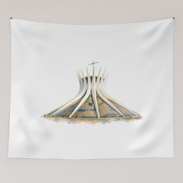 Item preview, Cathedral of Brasília (Catedral Metropolitana de Brasília) designed and sold by Sunny806.