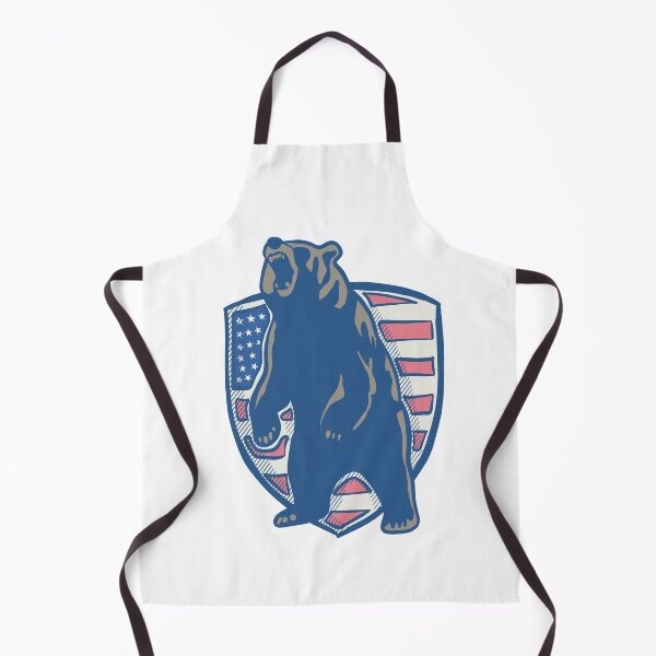Item preview, Patriotic Grizzly Bear - Faded Color designed and sold by IvysCreativityHouse.