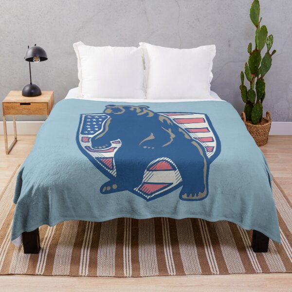 Item preview, Patriotic Grizzly Bear - Faded Color designed and sold by IvysCreativityHouse.