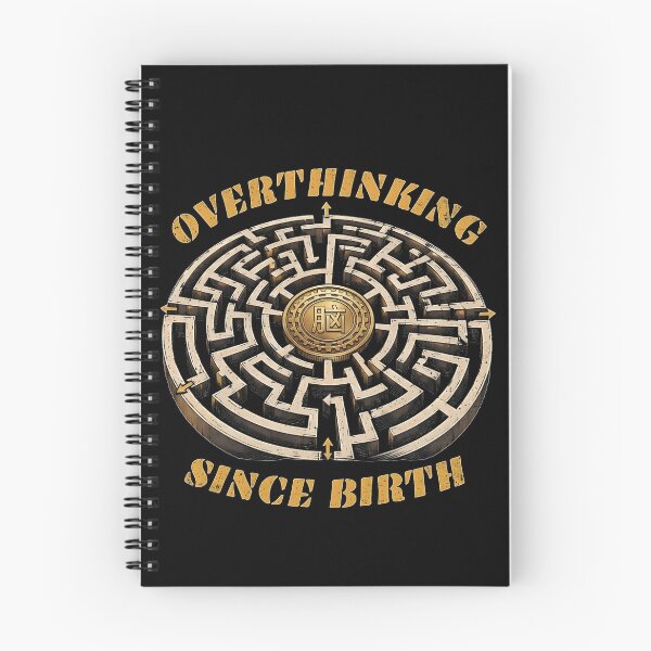 Item preview, Overthinking Since Birth - Vintage Streetwear Labyrinth designed and sold by thoughtswear.