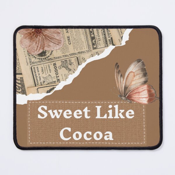 Item preview, Sweet Like Cocoa - Vintage Aesthetic Scrapbook Design designed and sold by Violet-Forge.