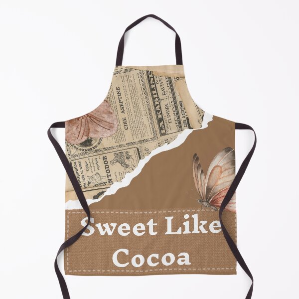 Item preview, Sweet Like Cocoa - Vintage Aesthetic Scrapbook Design designed and sold by Violet-Forge.