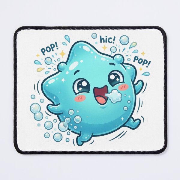 Item preview, Bubble Pop Buddy Kawaii Splash designed and sold by CuteRage.