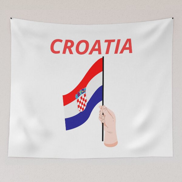 Item preview, Croatia Flag - Croatia Holiday Navijaci Saying designed and sold by BalkanDesigns09.