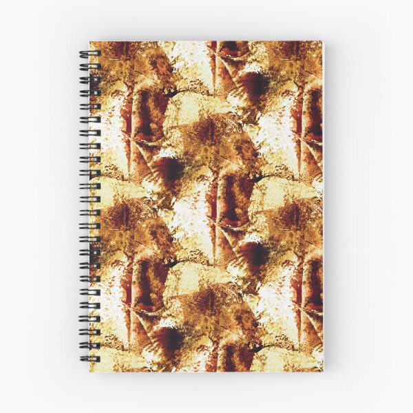 Item preview, Grungy Textured Abstract in Golden Brown and White designed and sold by Artistestella.