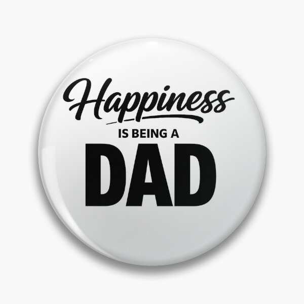 Item preview, Happiness Is Being A Dad T-Shirt | Cute Father's Day Gift designed and sold by VaultVibes.