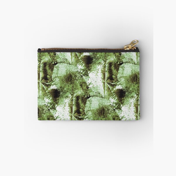 Item preview, Grungy Textured Abstract in Green and White designed and sold by Artistestella.