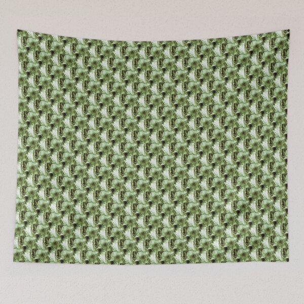 Item preview, Grungy Textured Abstract in Green and White designed and sold by Artistestella.