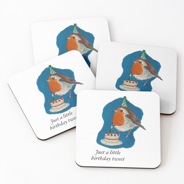 Item preview, Robin sharing a birthday cake  designed and sold by BelleElisa22.