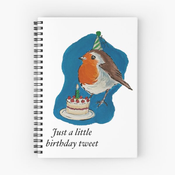 Item preview, Robin sharing a birthday cake  designed and sold by BelleElisa22.