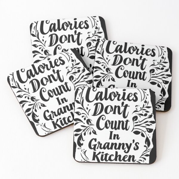 Item preview, Calories Don't Count in Granny's Kitchen designed and sold by halibutgoatramb.