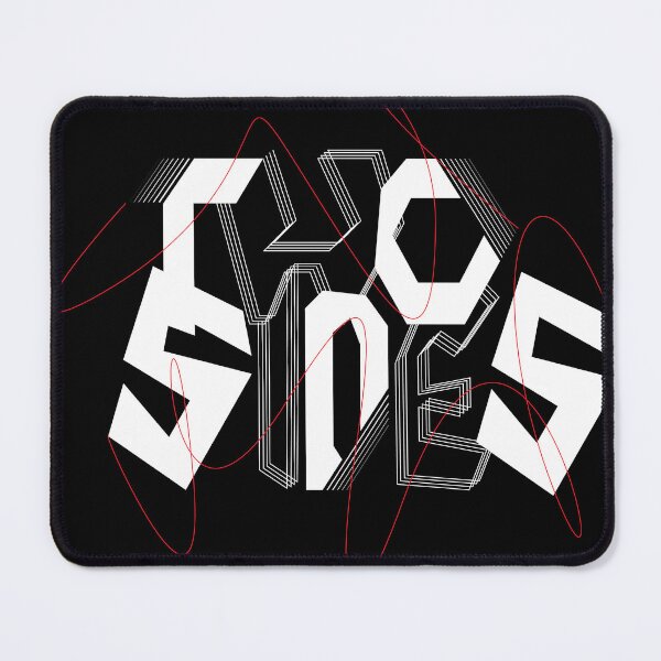 Item preview, Two Sides | Abstract Geometric Typography Art designed and sold by knitted-strokes.