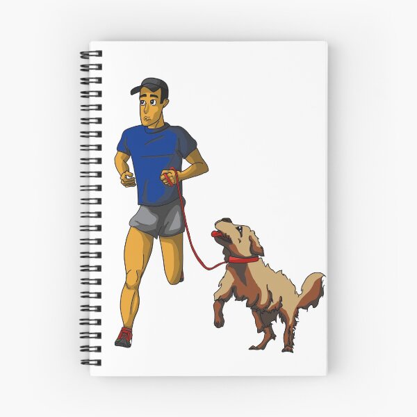 Item preview, Runner with dog designed and sold by mtsdesign.