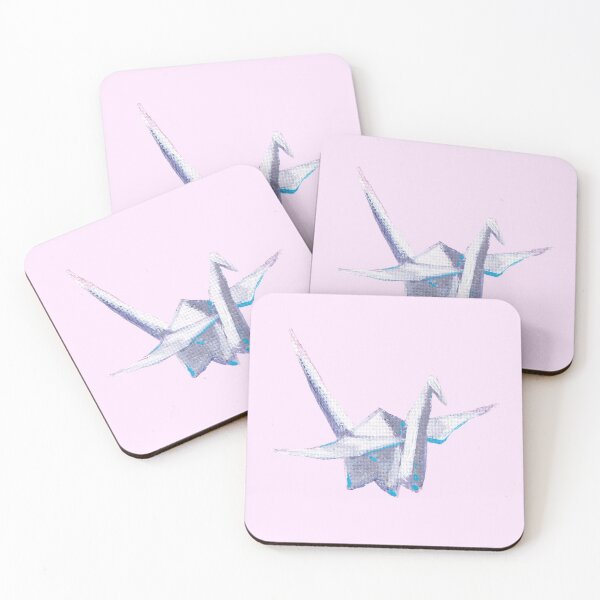 Item preview, Paper crane painting  designed and sold by BrintyInk.