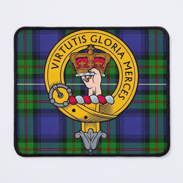Item preview, Robertson Crest and Modern Hunting Tartan designed and sold by Kirrindy Designs.