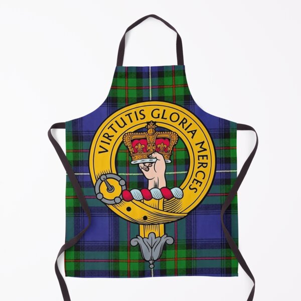 Item preview, Robertson Crest and Modern Hunting Tartan designed and sold by Kirrindy Designs.