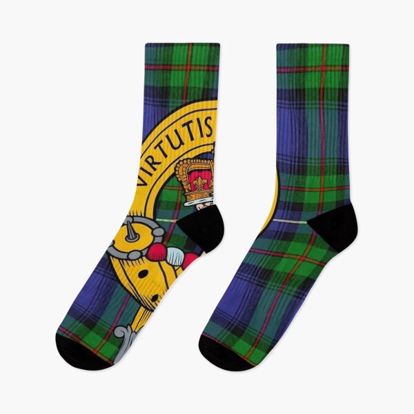 Item preview, Robertson Crest and Modern Hunting Tartan designed and sold by Kirrindy Designs.