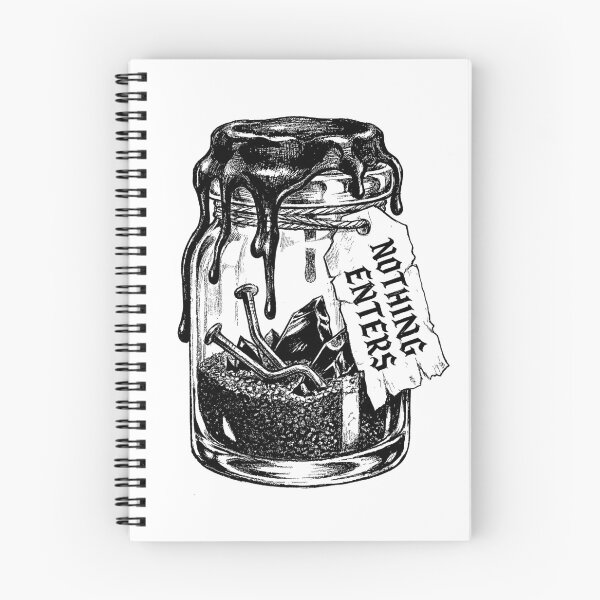 Item preview, Obsidian Warding Sanctuary - Spell Jars designed and sold by bapupa.