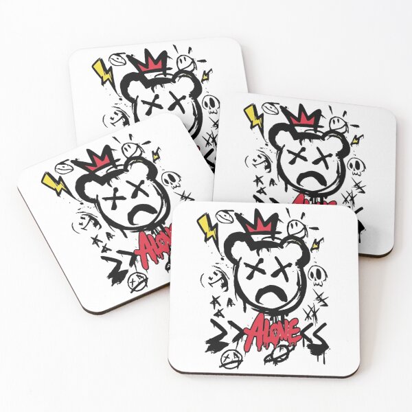 Item preview, Alone Bear — Edgy Grunge Graffiti Streetwear Illustration designed and sold by Colorful-Garden.