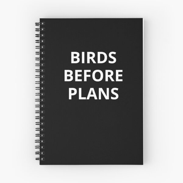 Item preview, Birds Before Plans Funny Birdwatching Introvert designed and sold by LuckyLukasArt.