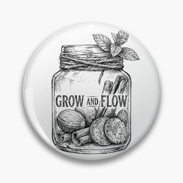 Item preview, Root Bound Prosperity Vessel - Spell Jars designed and sold by bapupa.