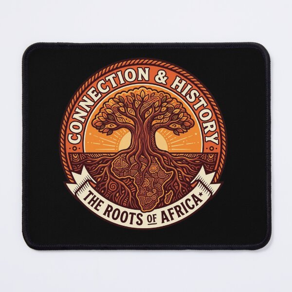 Item preview, The Roots of Africa Baobab Tree Vintage Badge designed and sold by Timeless Junction.