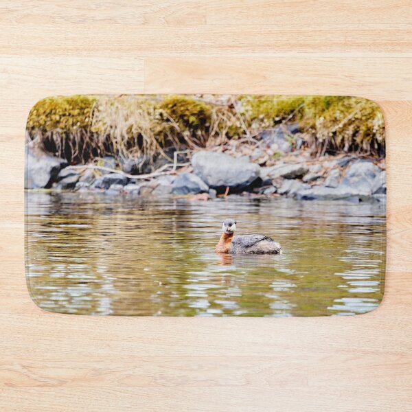 Item preview, Green reflections. Red-necked grebe. Spring 2026 designed and sold by Jouko Lehto Photography.