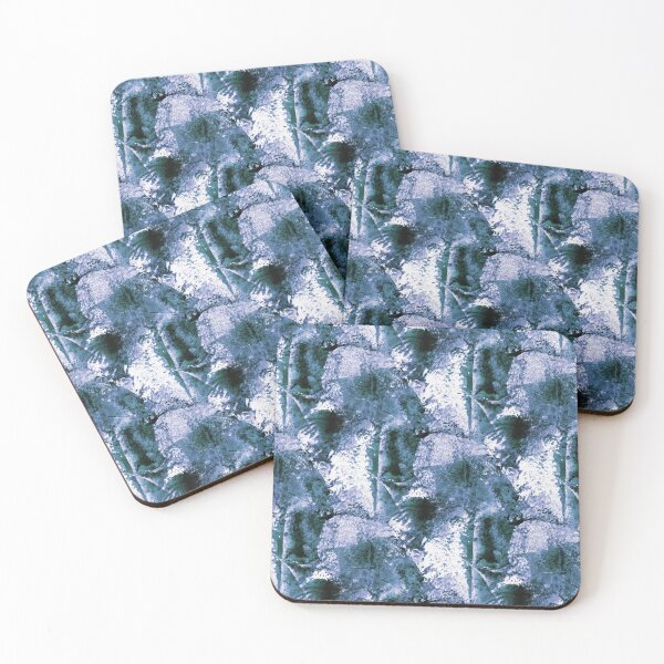 Item preview, Grungy Textured Abstract in Blue and White designed and sold by Artistestella.