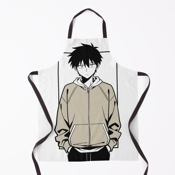 Item preview, Portrait - Man beige hoodie hands pockets tired designed and sold by AnimeShin.