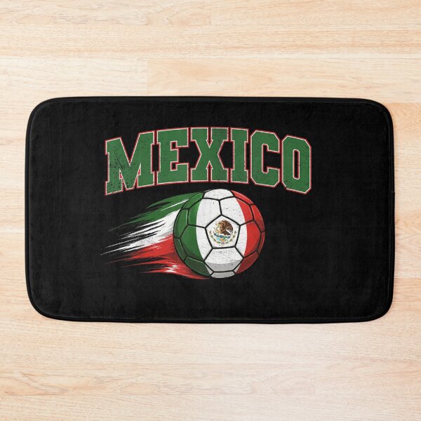Item preview, Mexico Football Soccer Ball Motion Flag Team Pride Sports Fan Design designed and sold by DuneHaicna.