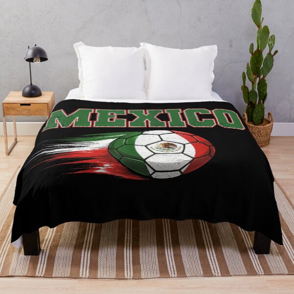 Item preview, Mexico Football Soccer Ball Motion Flag Team Pride Sports Fan Design designed and sold by DuneHaicna.